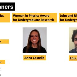 Edis Jakupovic wins two departmental prizes